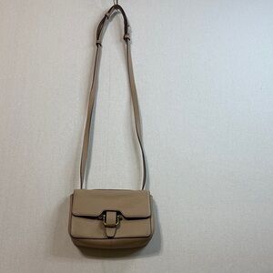 J. Crew Beige Crossbody Bag with Buckle